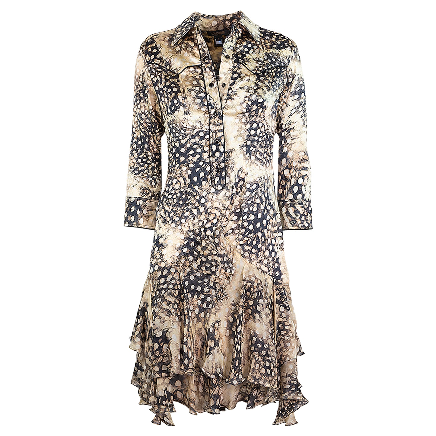 SS 2004 Animalier Silk Dress