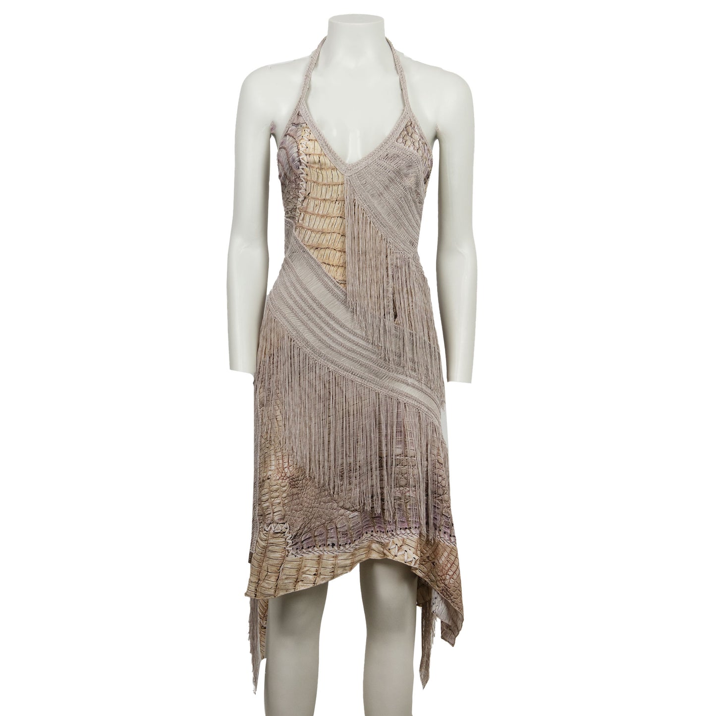 SS 2011 Croc Fringed Dress