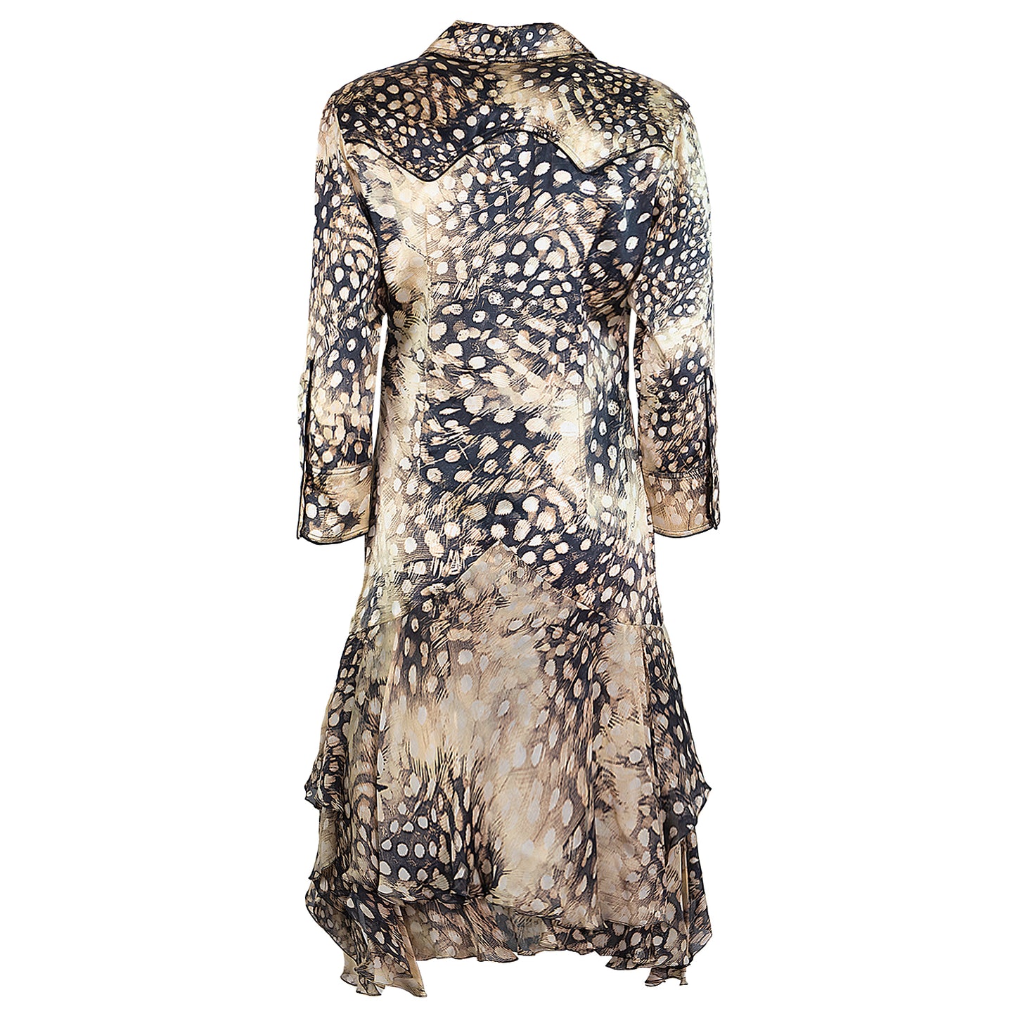 SS 2004 Animalier Silk Dress