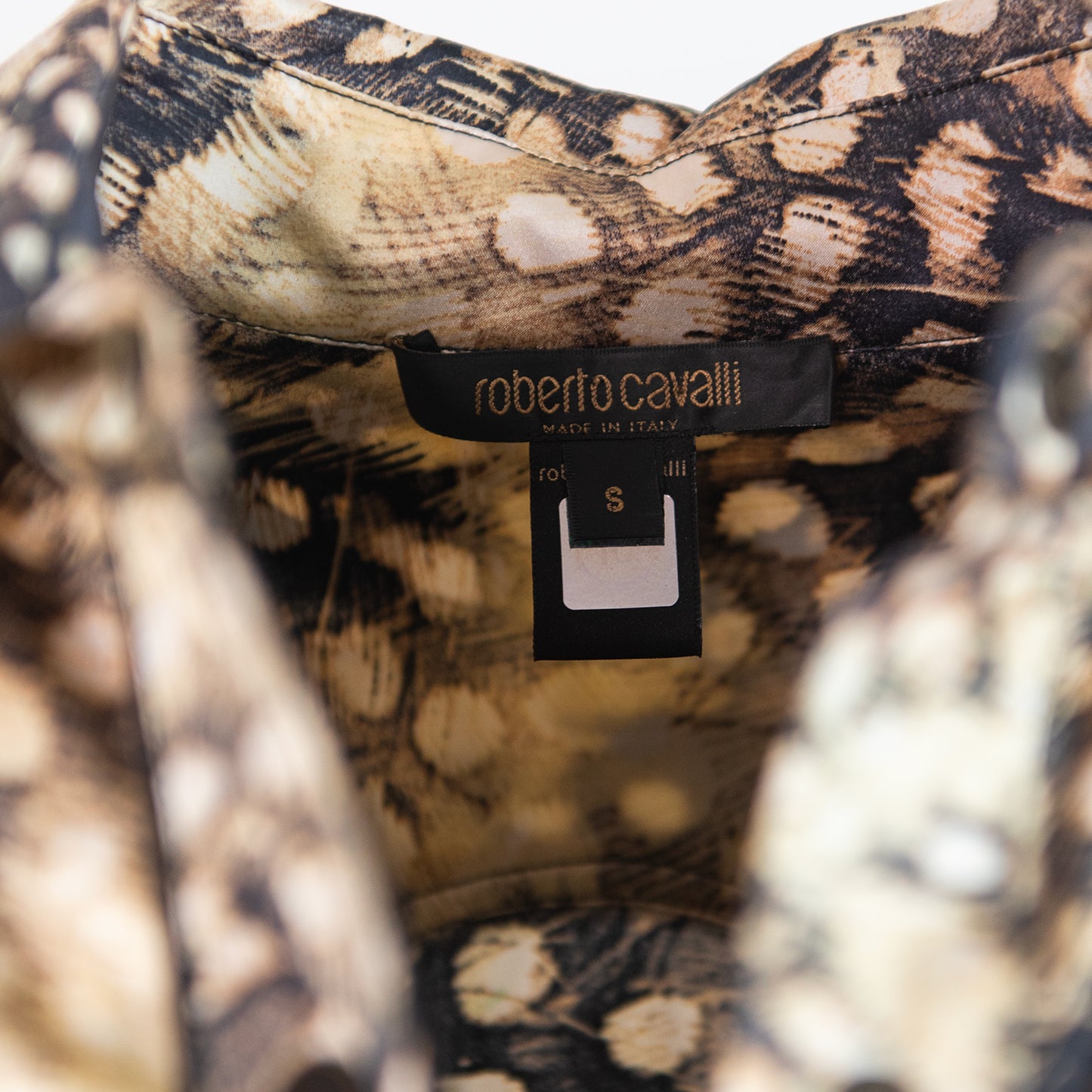 SS 2004 Animalier Silk Dress