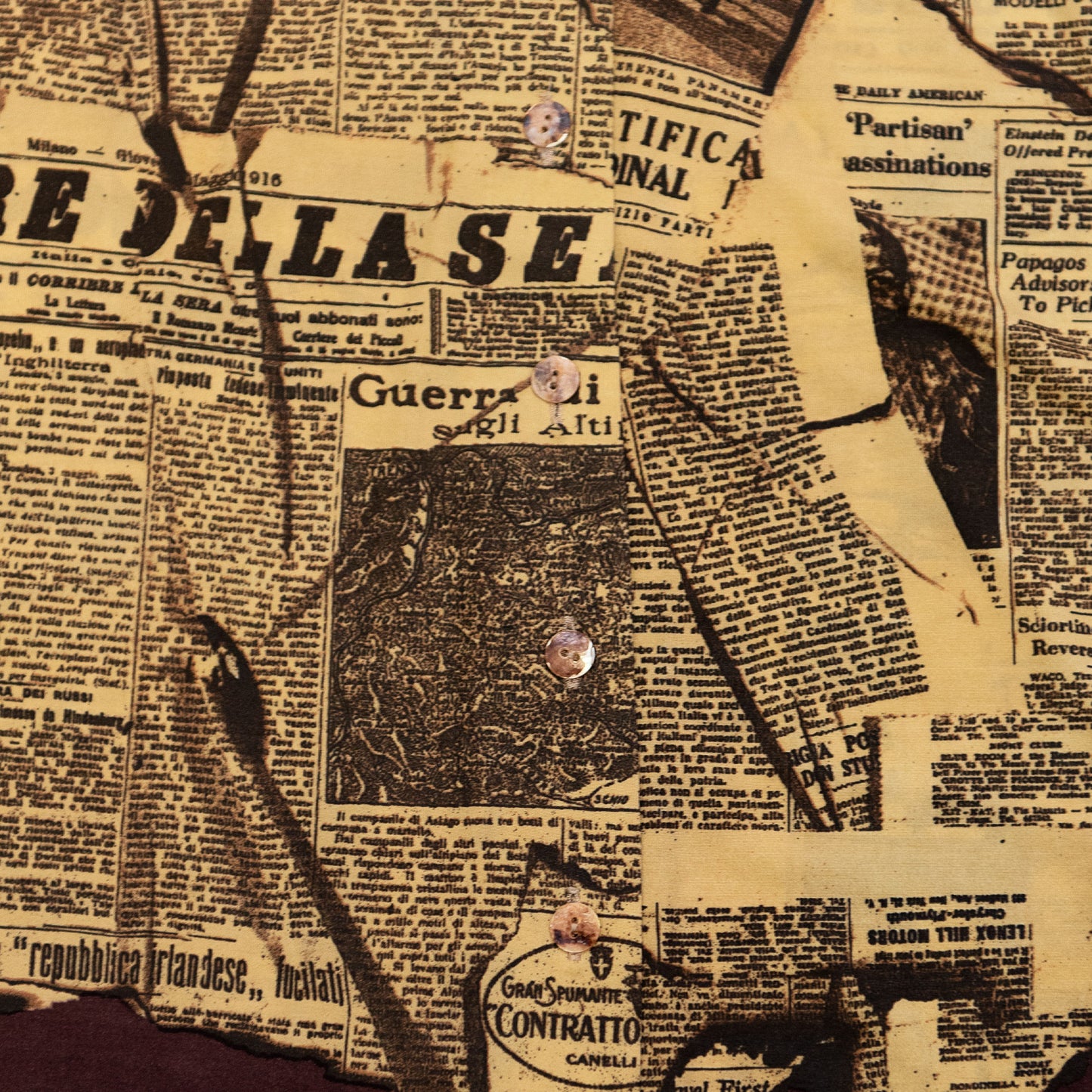 FW 1997 Newspaper Shirt