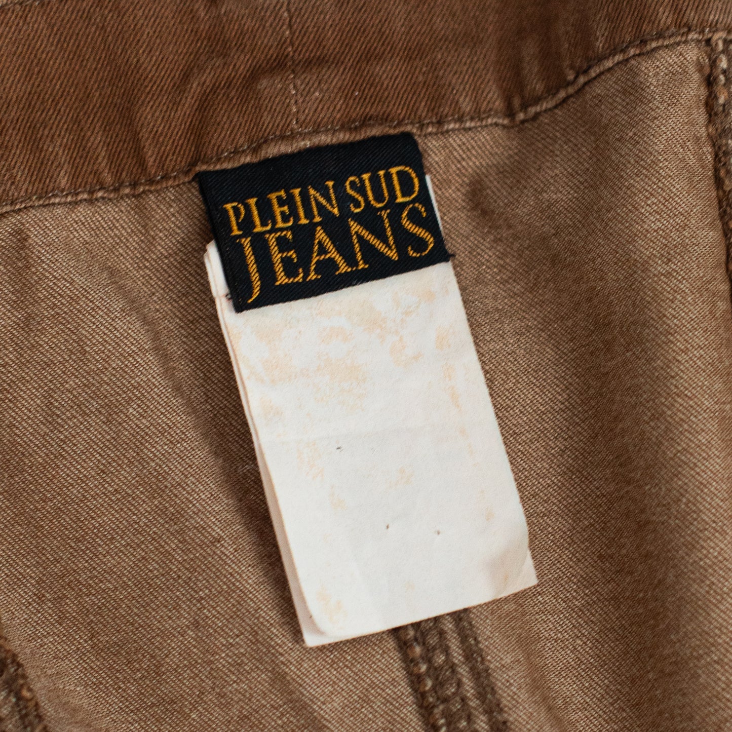 00’s Brown Denim Effect Long Skirt/Dress