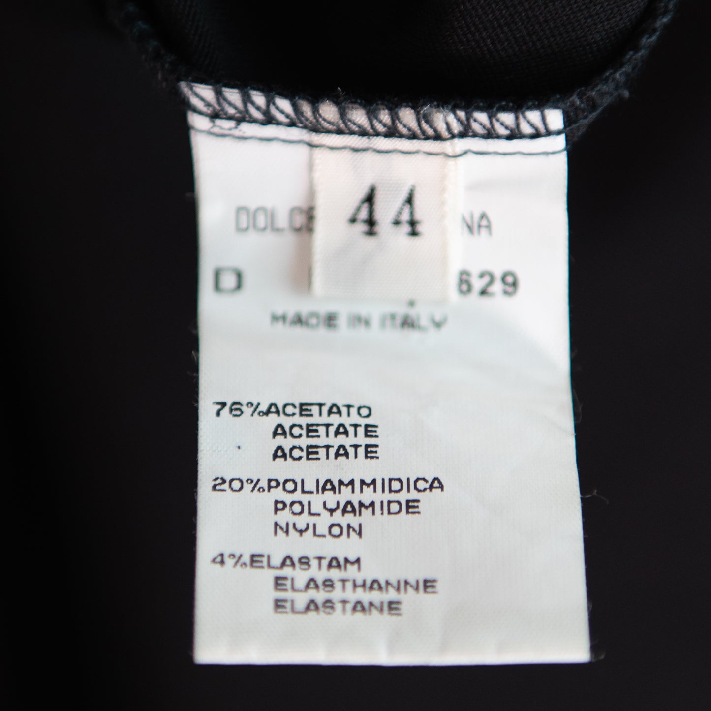 FW 1996 Bustier Acetate Dress