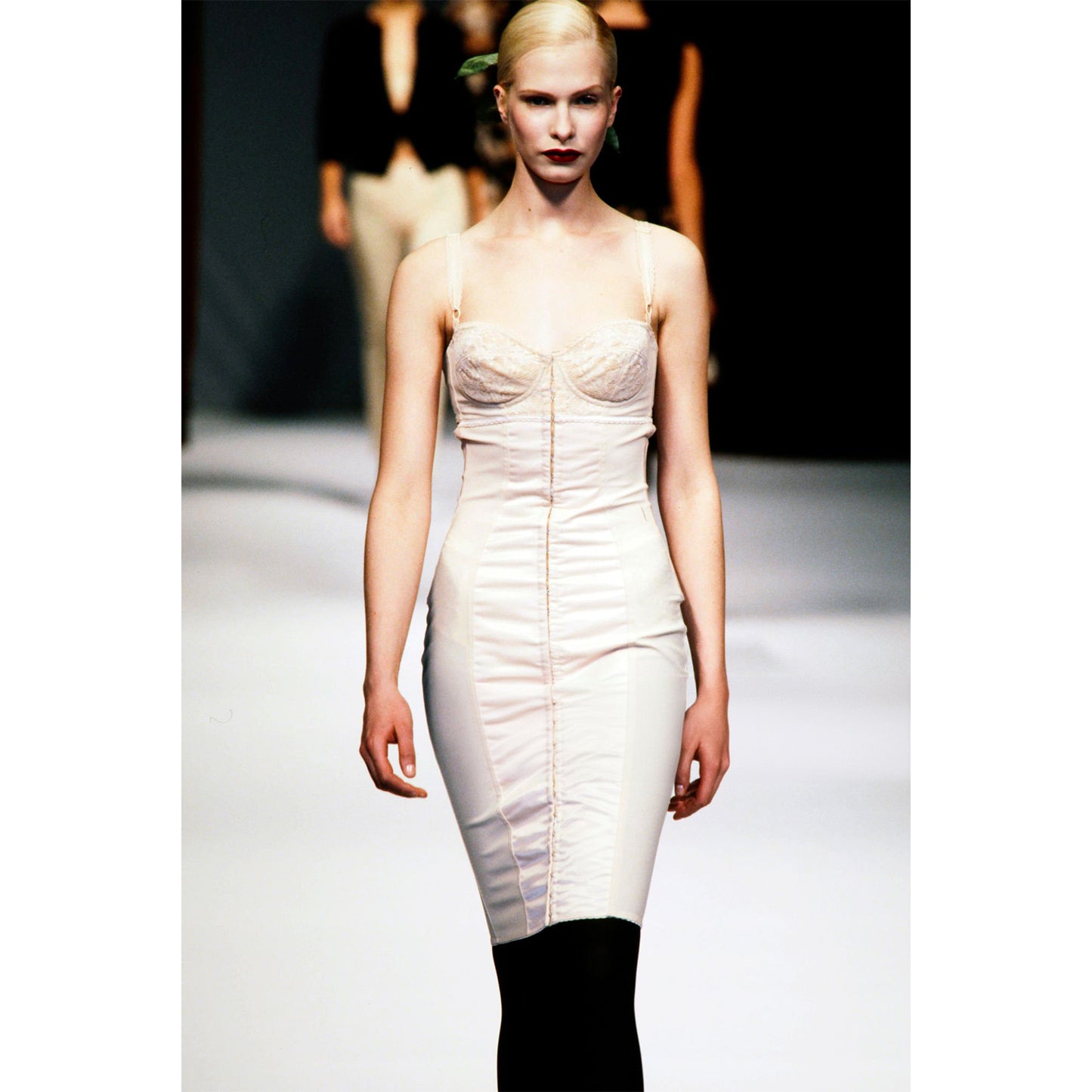 FW 1996 Bustier Acetate Dress