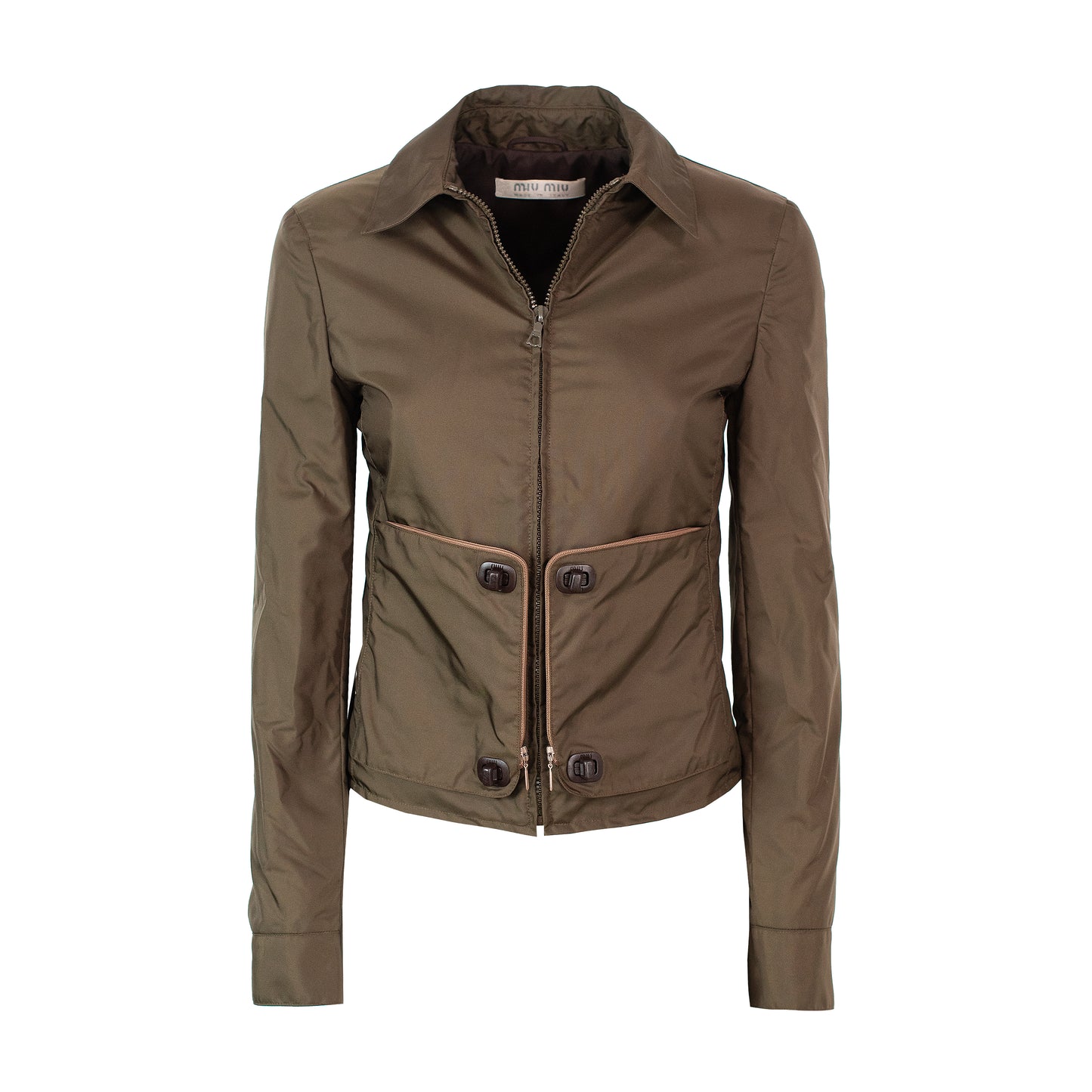 FW 1999 Khaki Nylon Utility Jacket