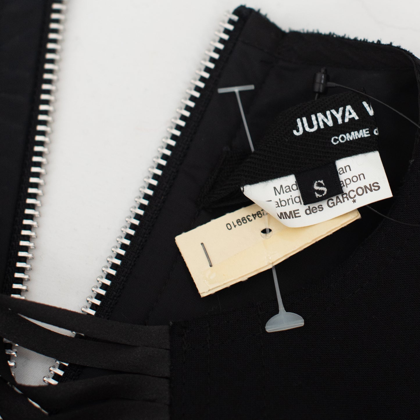 SS 2014 Distressed Fringes Black Jacket