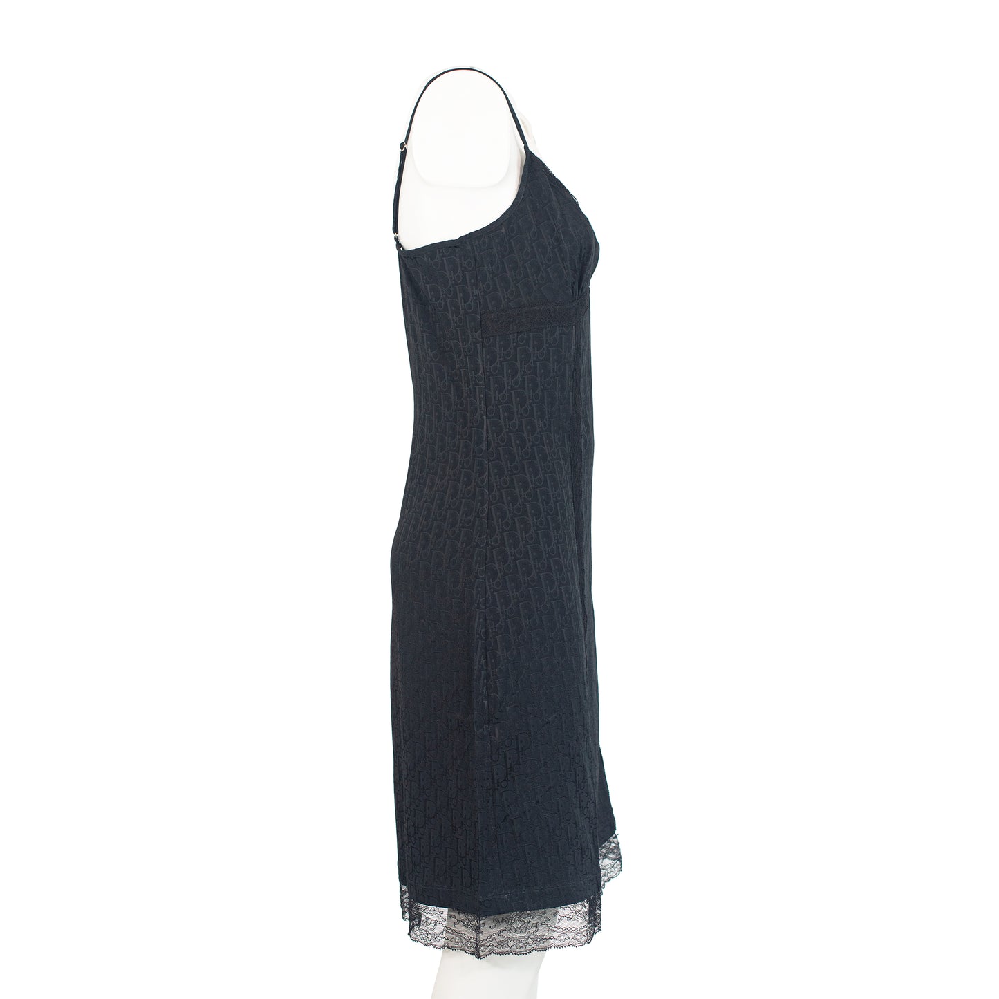 SS 2005 Black Oblique Monogram Dress
