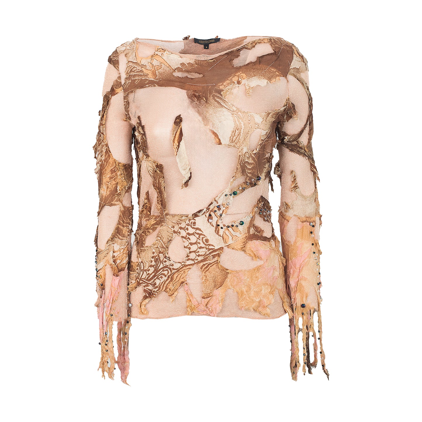 FW 2001 Distressed Jewels Top