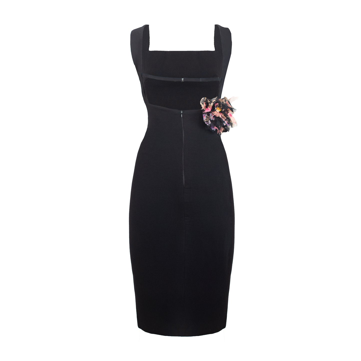 FW 1998 Dress with Flower Pin