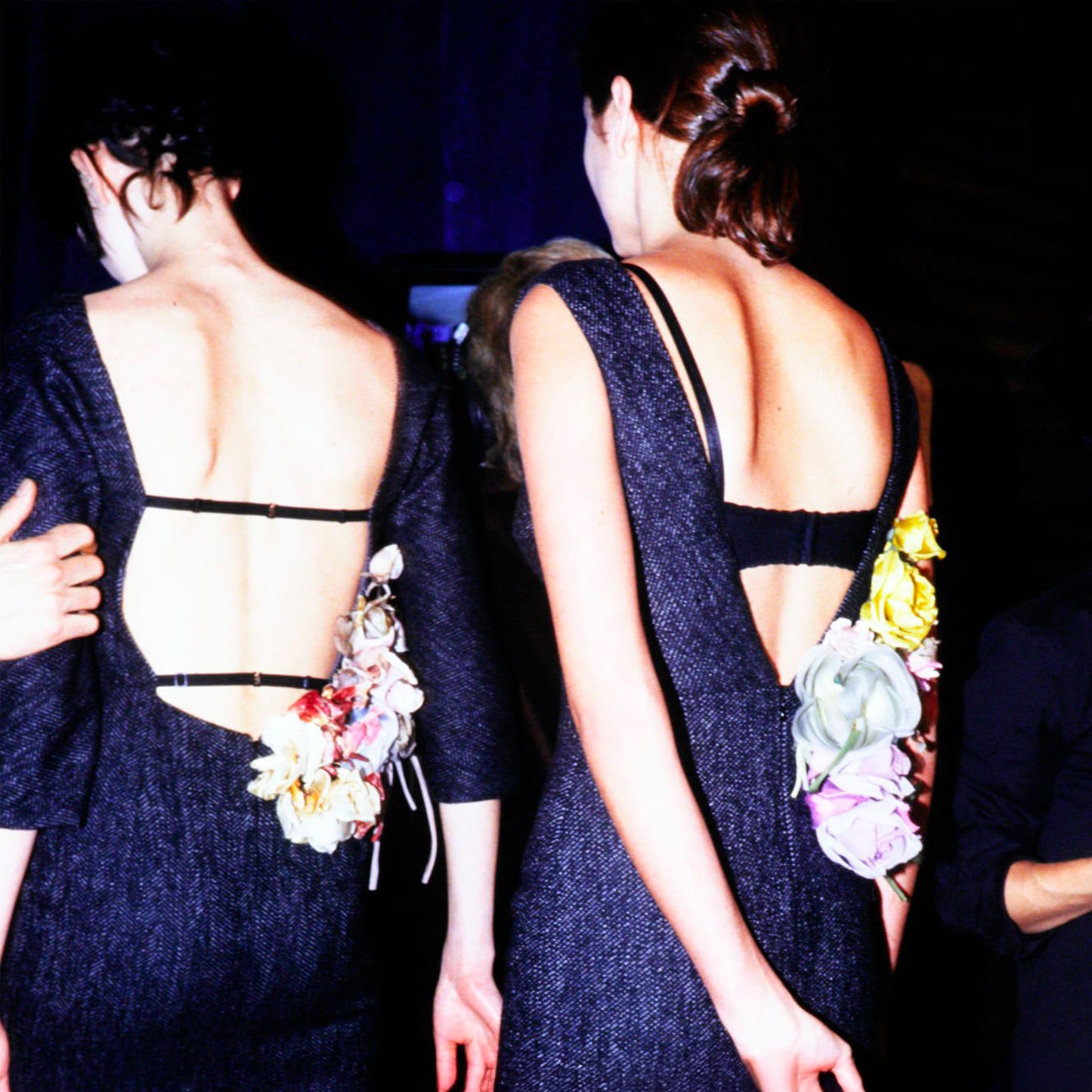 FW 1998 Dress with Flower Pin