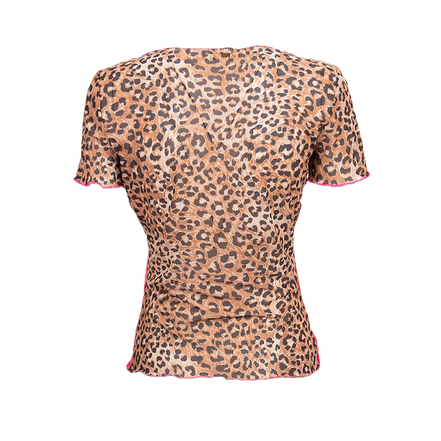 SS 2000 Leopard Roses Top