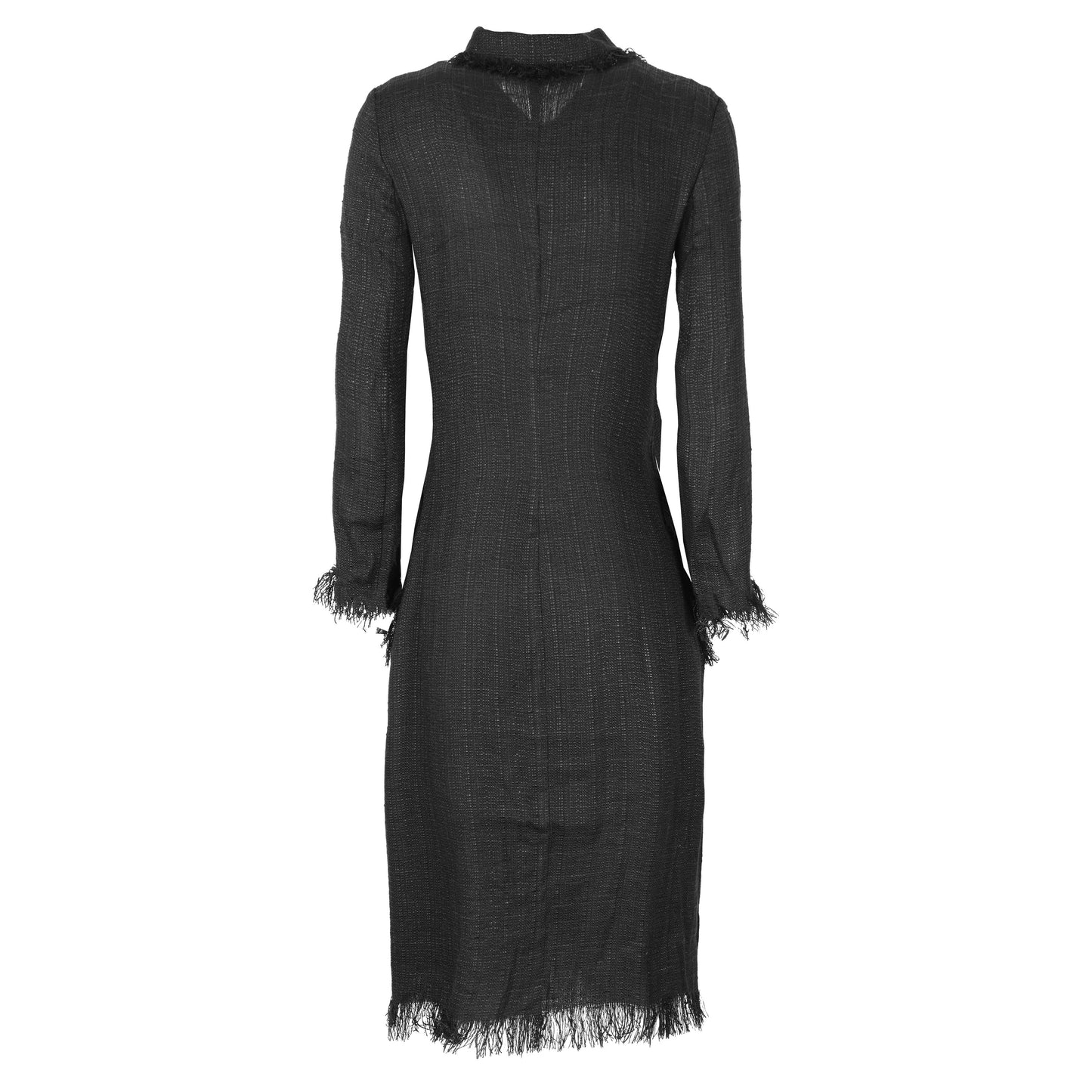 SS 2001 Distressed Viscose and Linen Coat