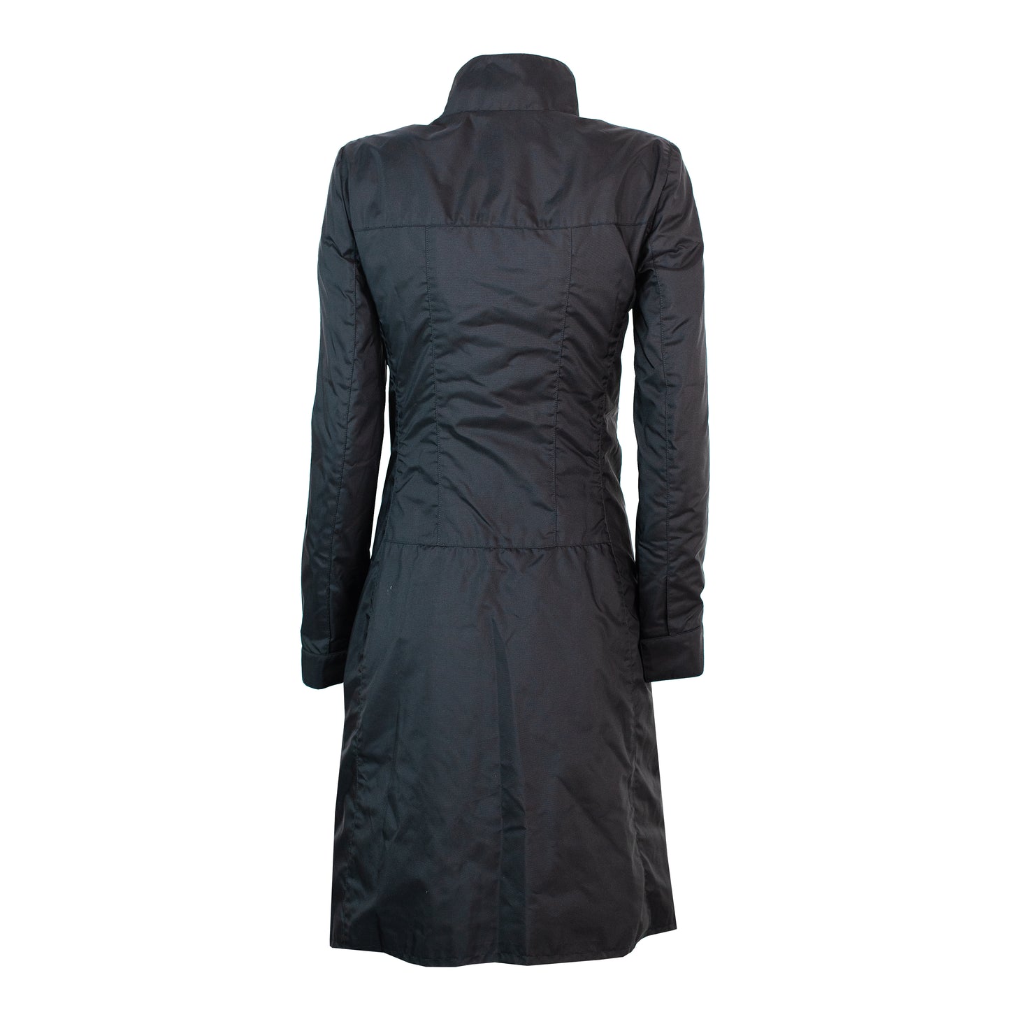 FW 1999 Black Nylon Utility Coat
