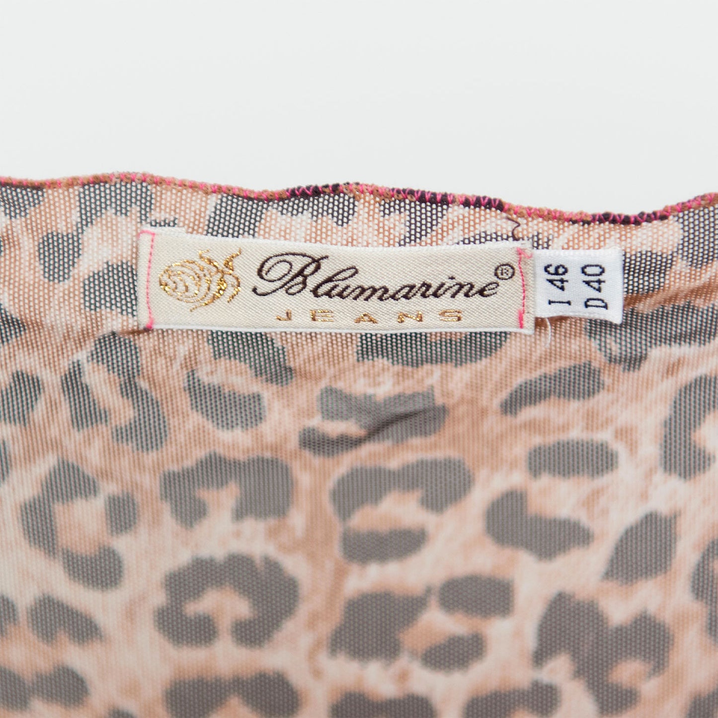 SS 2000 Leopard Roses Top