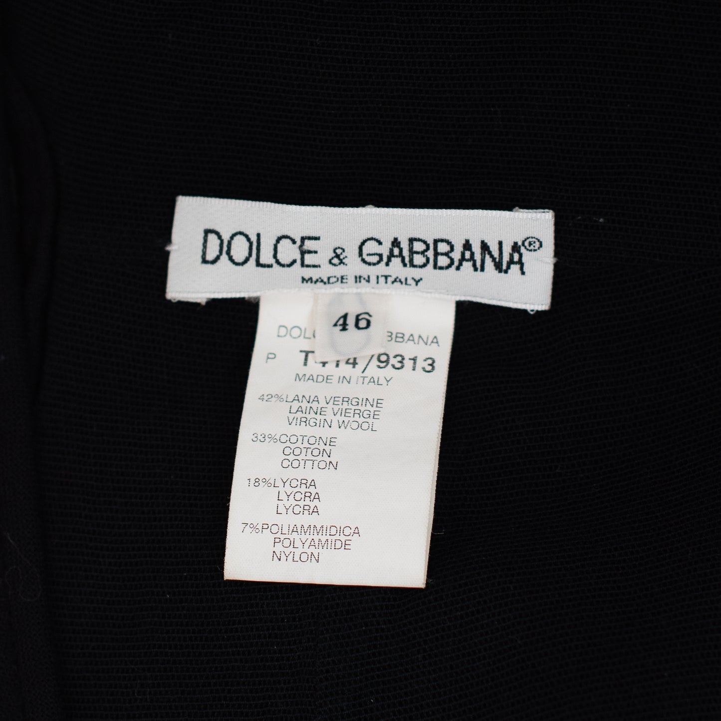 FW 1998 Multi Buttons Wool Top
