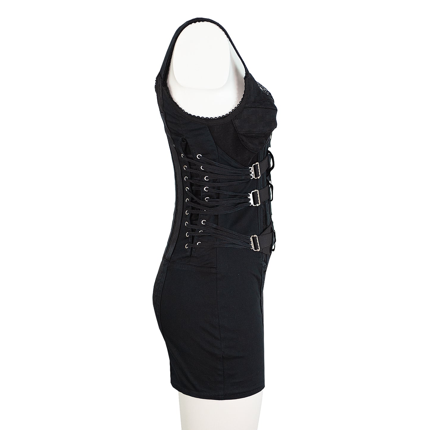 SS 2003 Bondage Bustier/Mini Dress