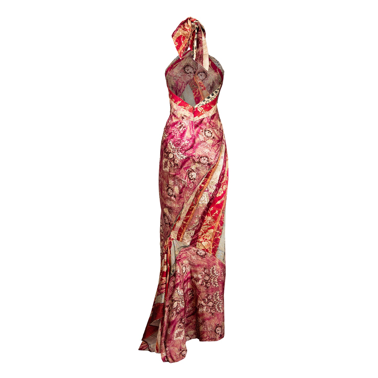 FW 2004 Silk Halter-neck Dress