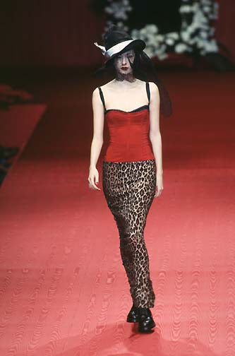 FW 1997 Leopard Skirt