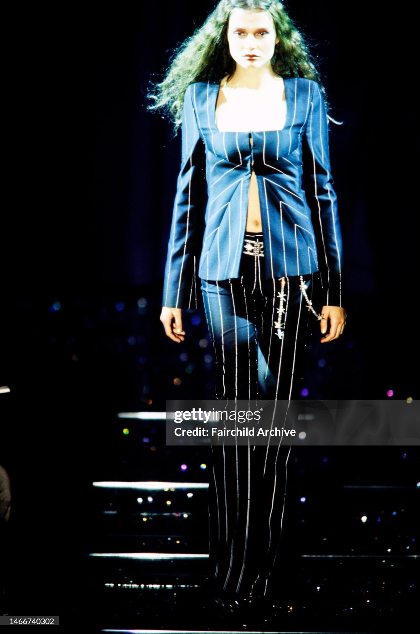 FW 1998 Geometric Grey Tailleur