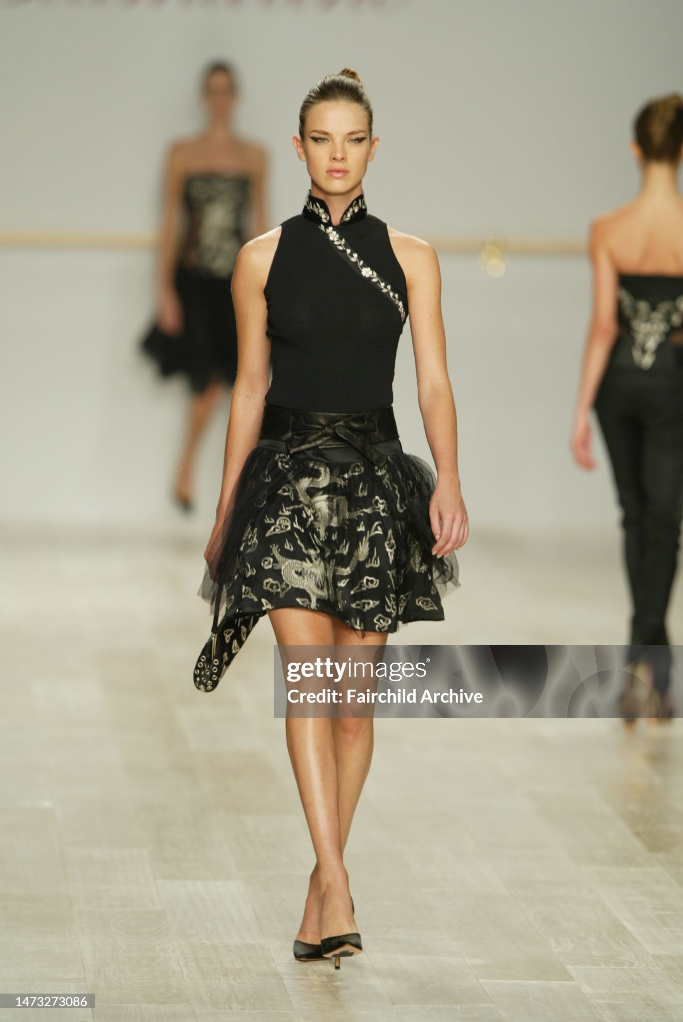 SS 2003 Dragon Cheongsam Top