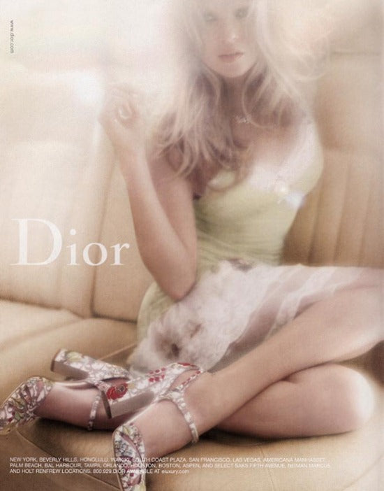 SS 2005 Black Oblique Monogram Dress