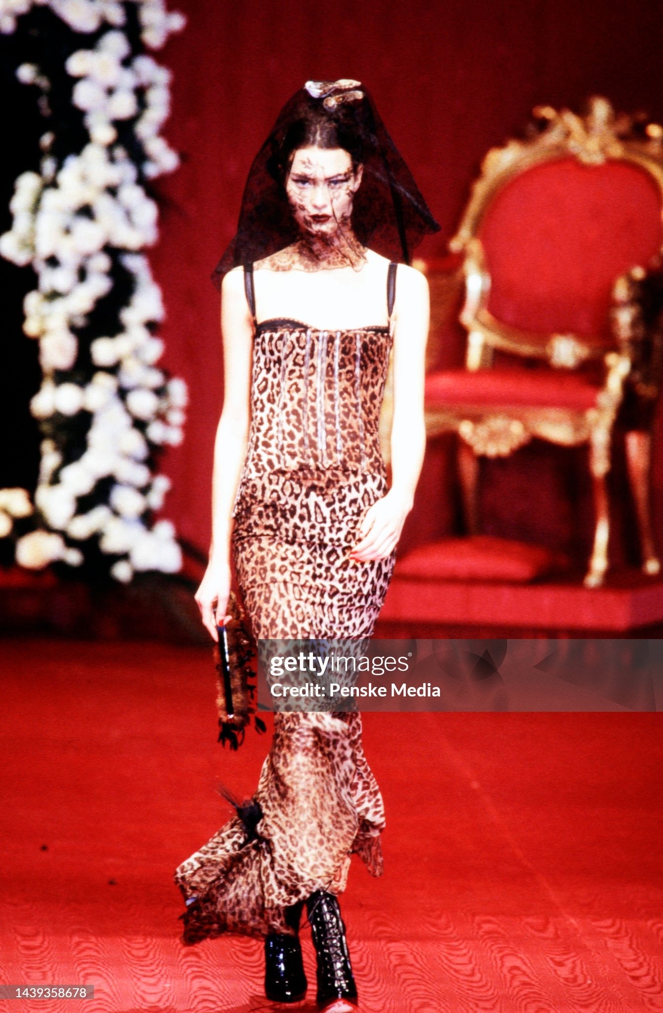 SS 1997 Leopard Bra Dress