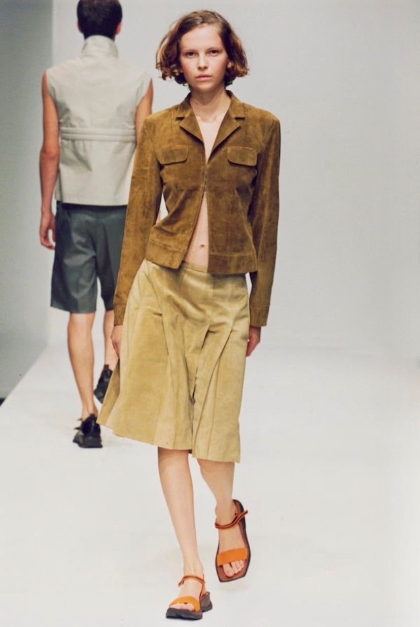 SS 1999 Suede Camel Jacket