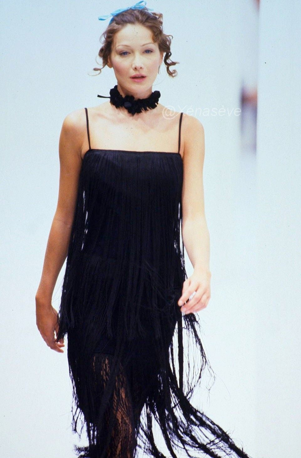 FW 1992 Satin Red Dress