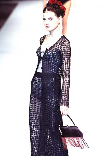 SS 1997 Crochet Cream Set
