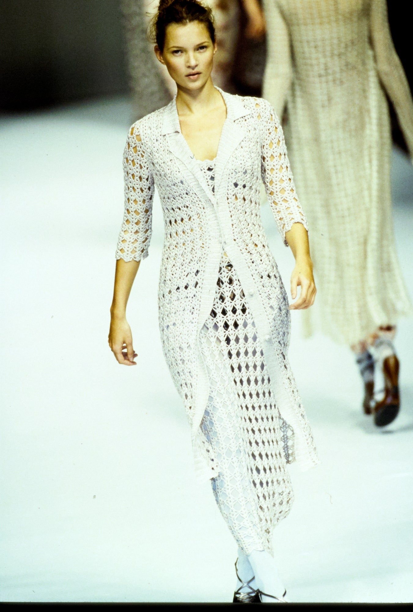 SS 1997 Crochet Cream Set