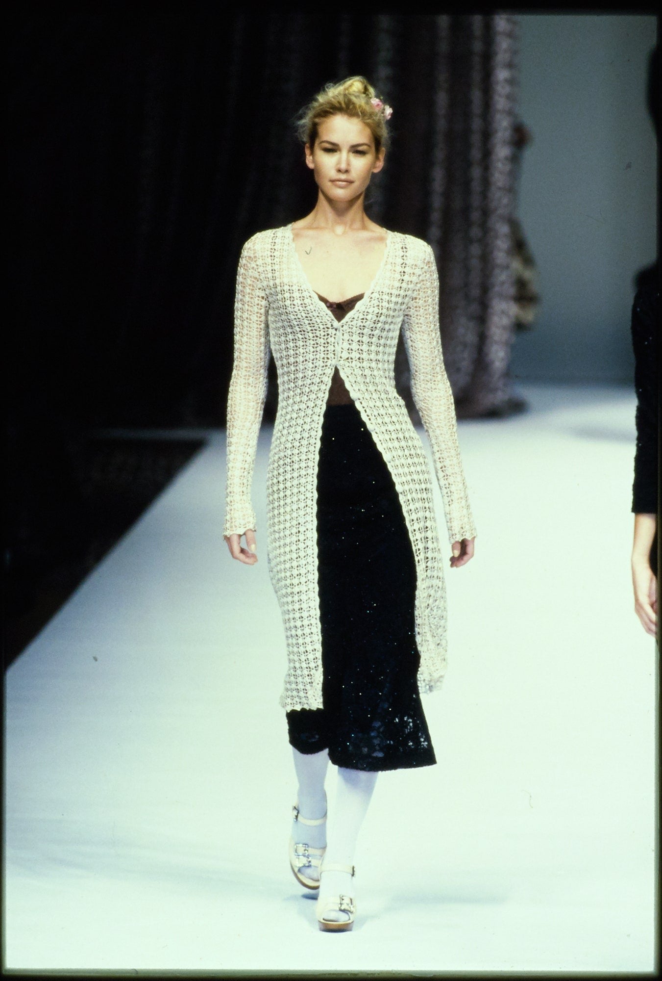 SS 1997 Crochet Cream Set