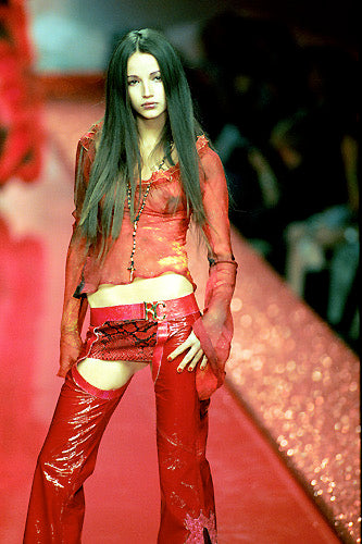 FW 1999 Cardigan and Jeans Set