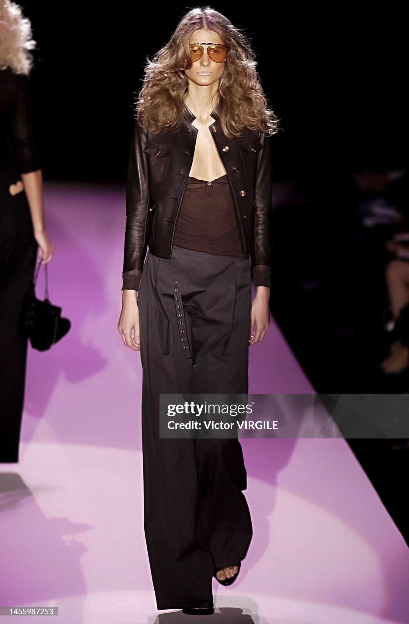 SS 2002 Brown Trousers With Belt