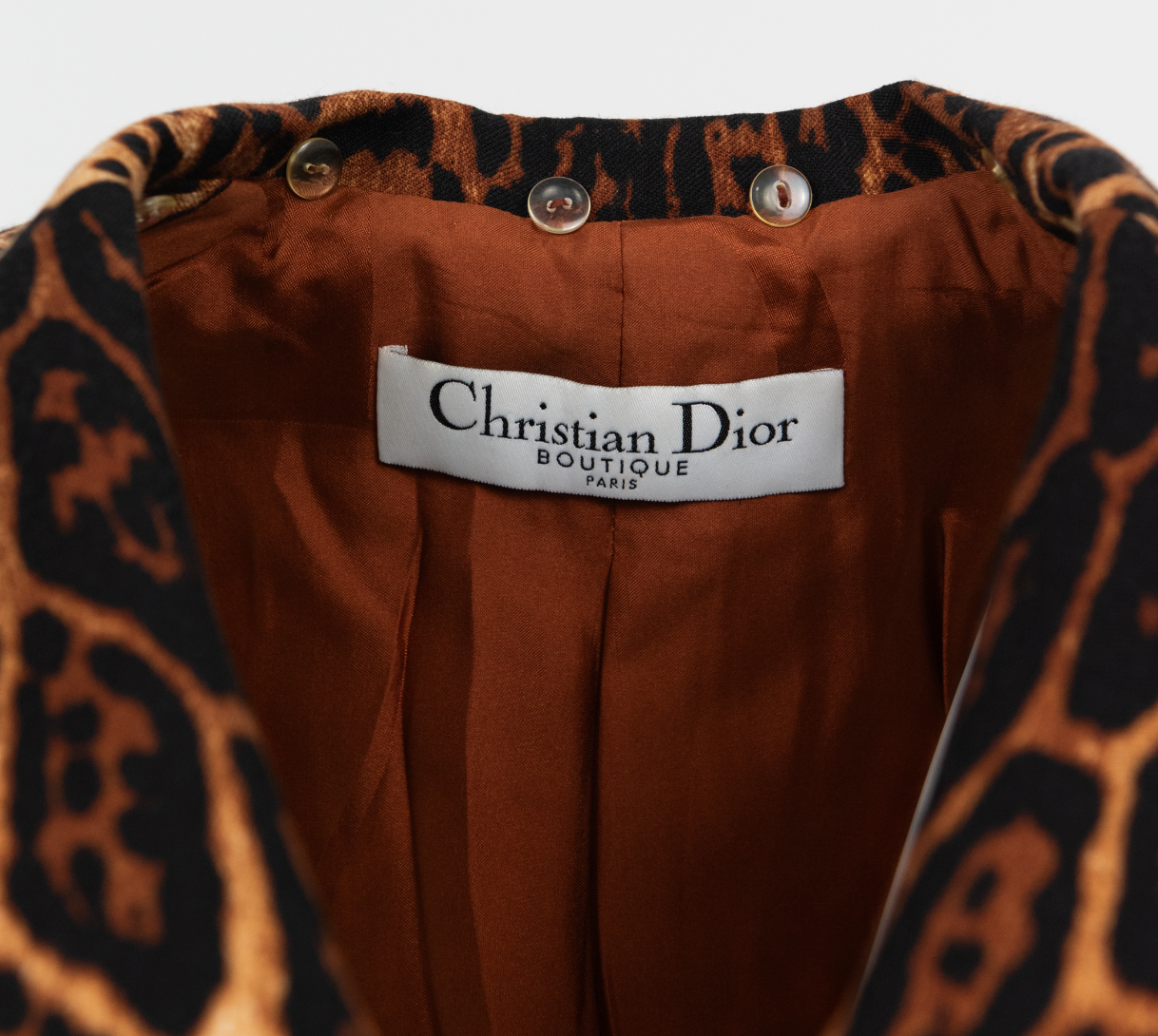 FW 2004 Leopard Blazer