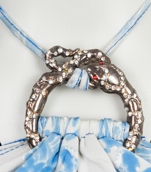 00's Snake Jewel Dress