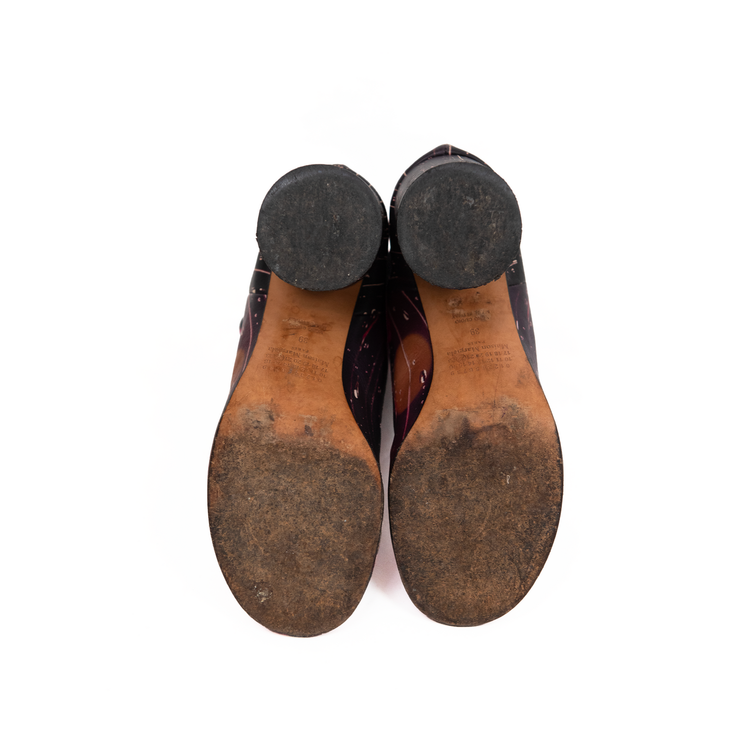 00's Raindrops Leather Ankle Boot