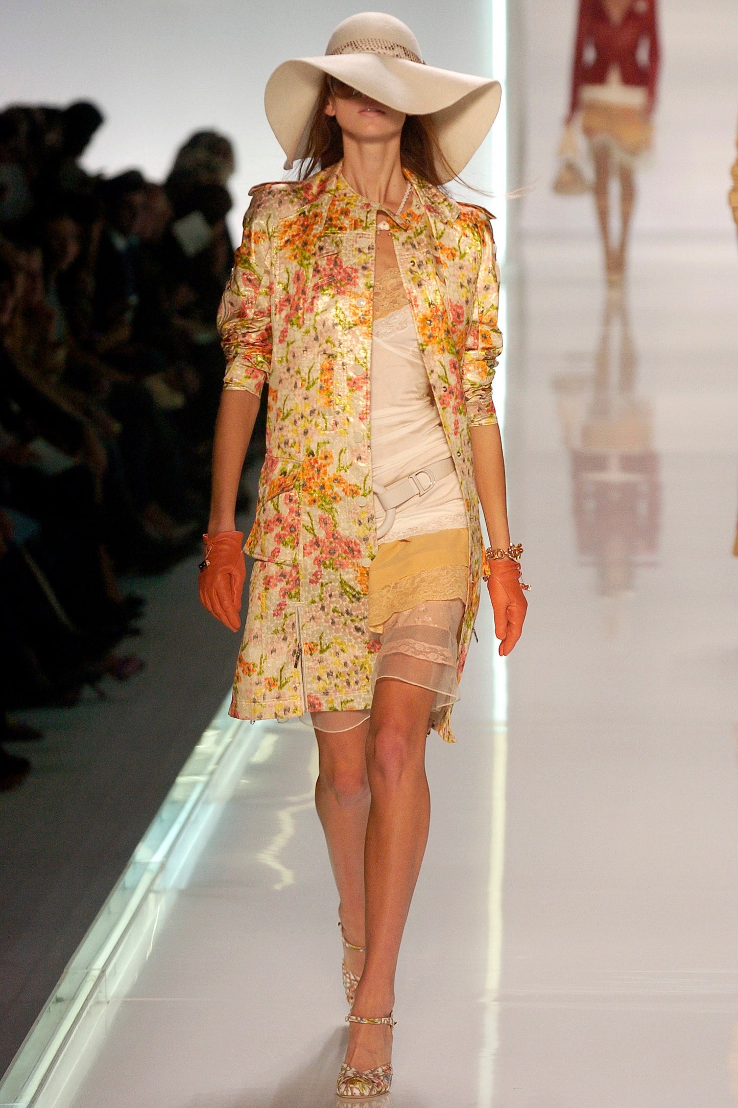 SS 2005 Black Oblique Monogram Dress