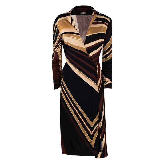 FW 2001 Multicolor Dress with Clip Buttons