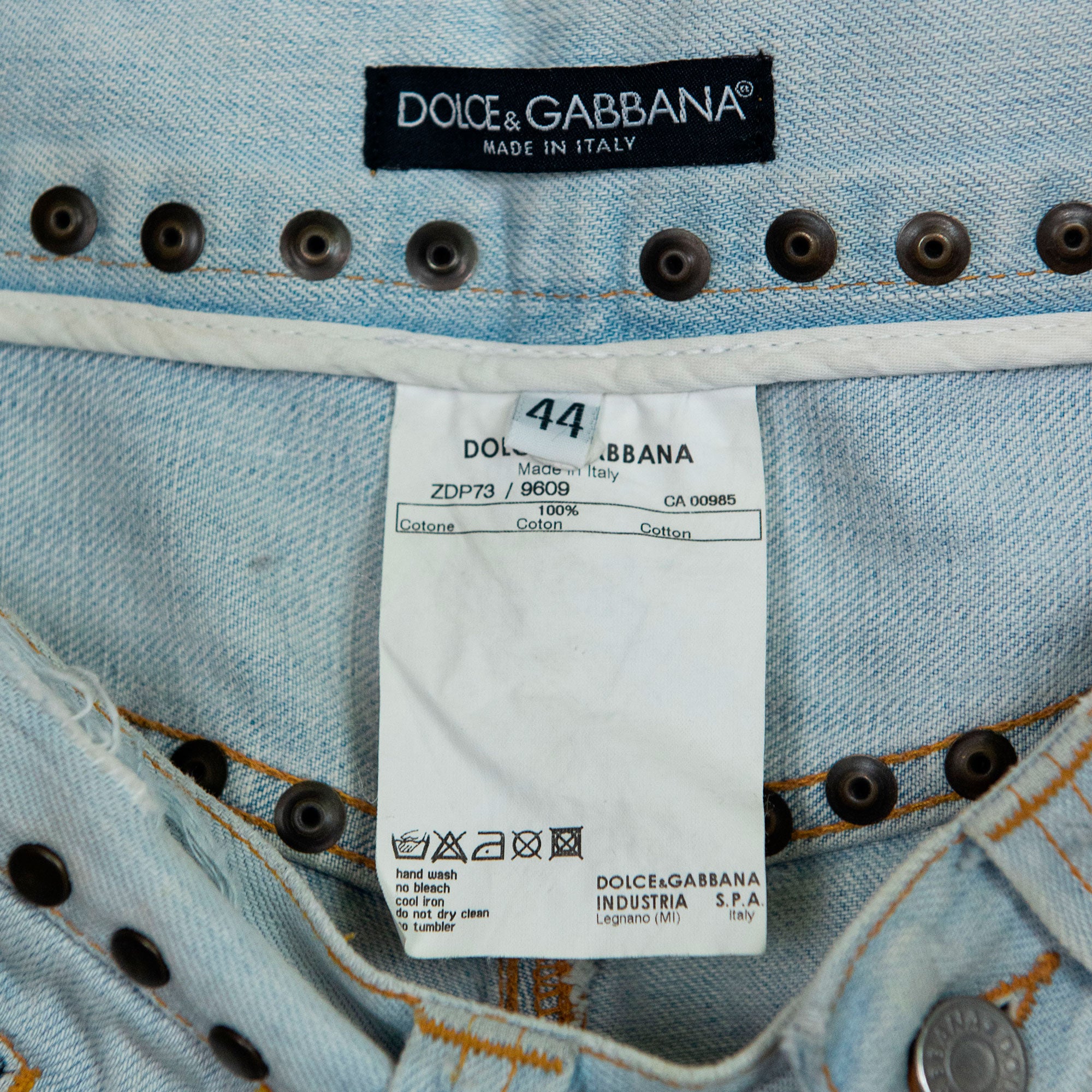 Dolce & Gabbana Spring 2005 Men Hawaii Jeans – Furora