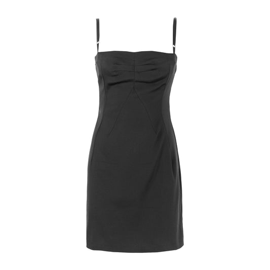 FW 1997 Black Dress with Built-in Corset