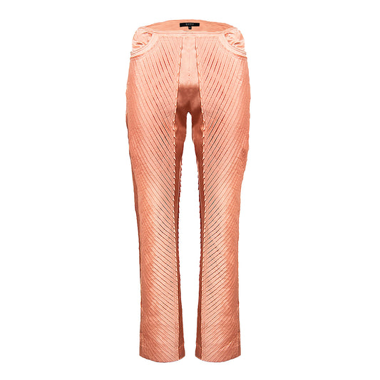 SS 2004 Pleated Silk Trousers