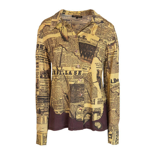 FW 1997 Newspaper Shirt