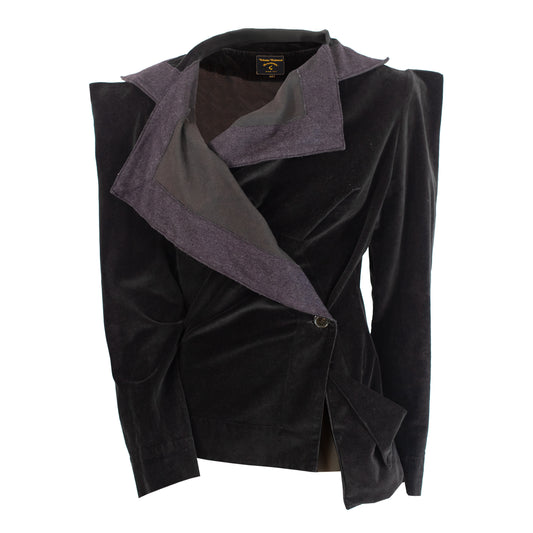 FW 2000 Structured Asymmetrical Jacket