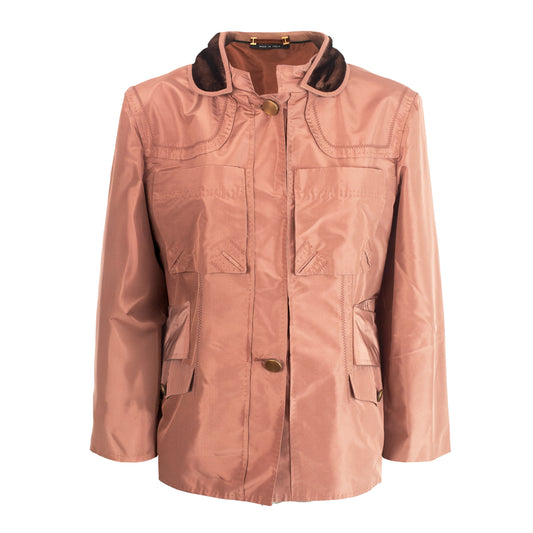 SS 2005 Bronze Silk Jacket