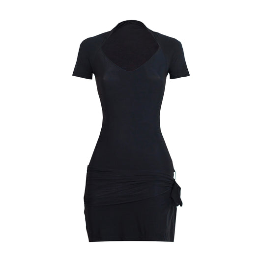 FW 2003 Wrap Belt Swarovski Dress