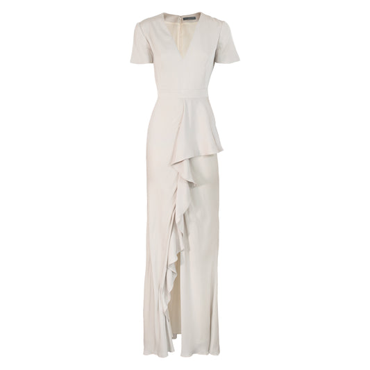 SS 2017 Grey Draped Dress
