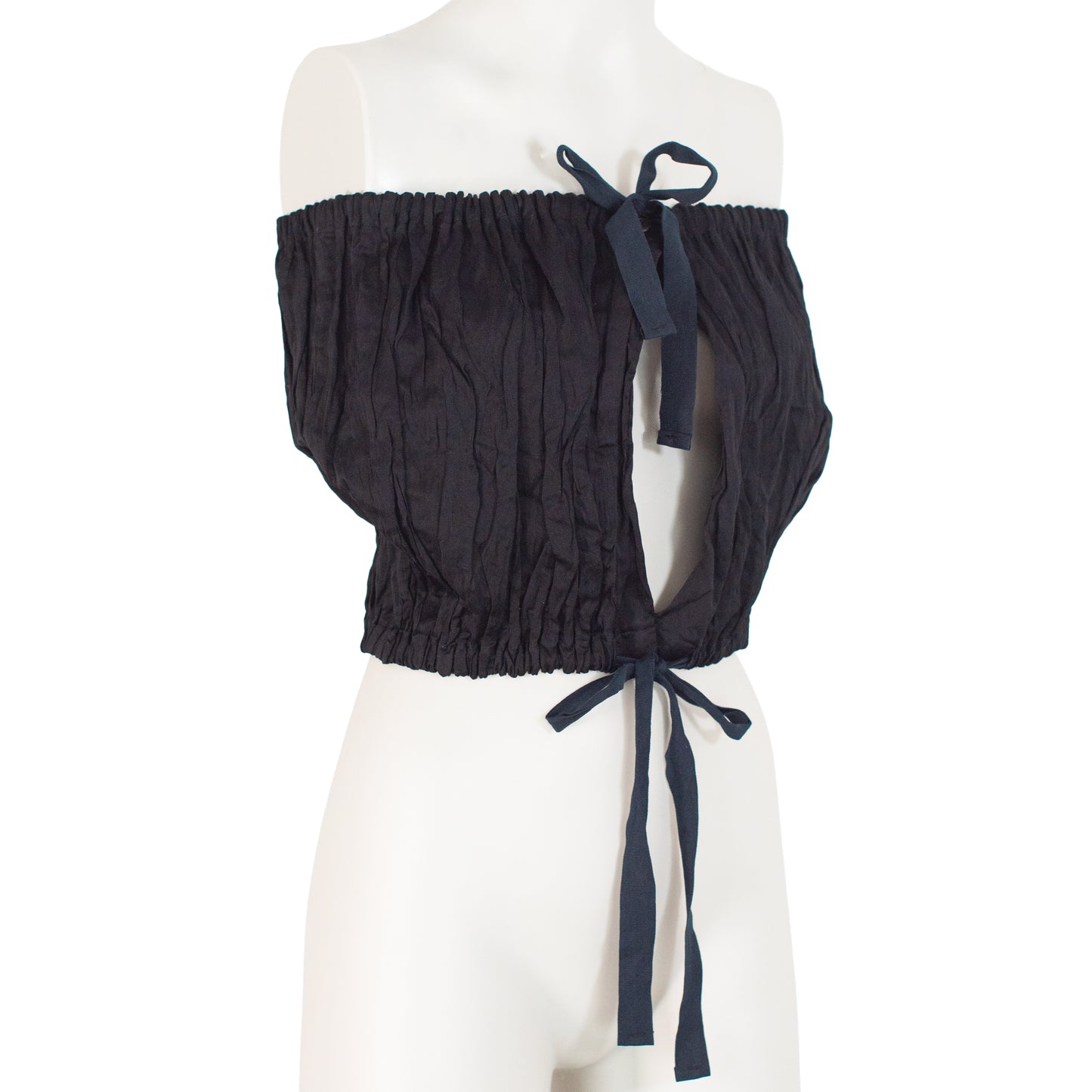 SS 2009 Elastic Metallic Cotton Bustier
