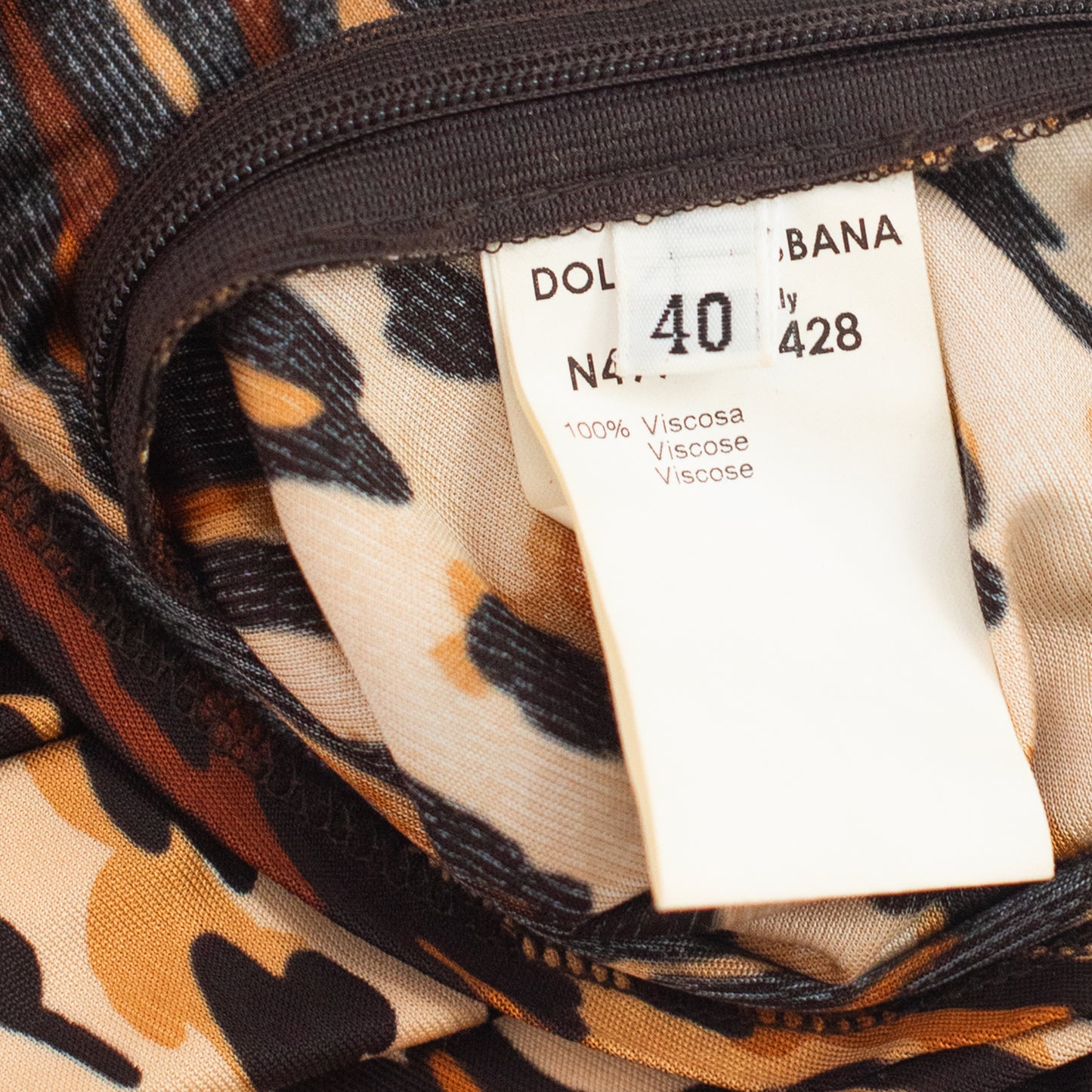 SS 1996 Leopard-Print Viscose Stretch Set