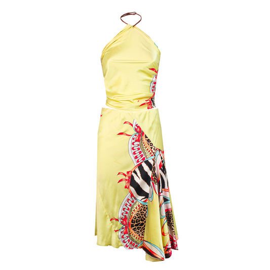 SS 2004 Floral and Leopard Set