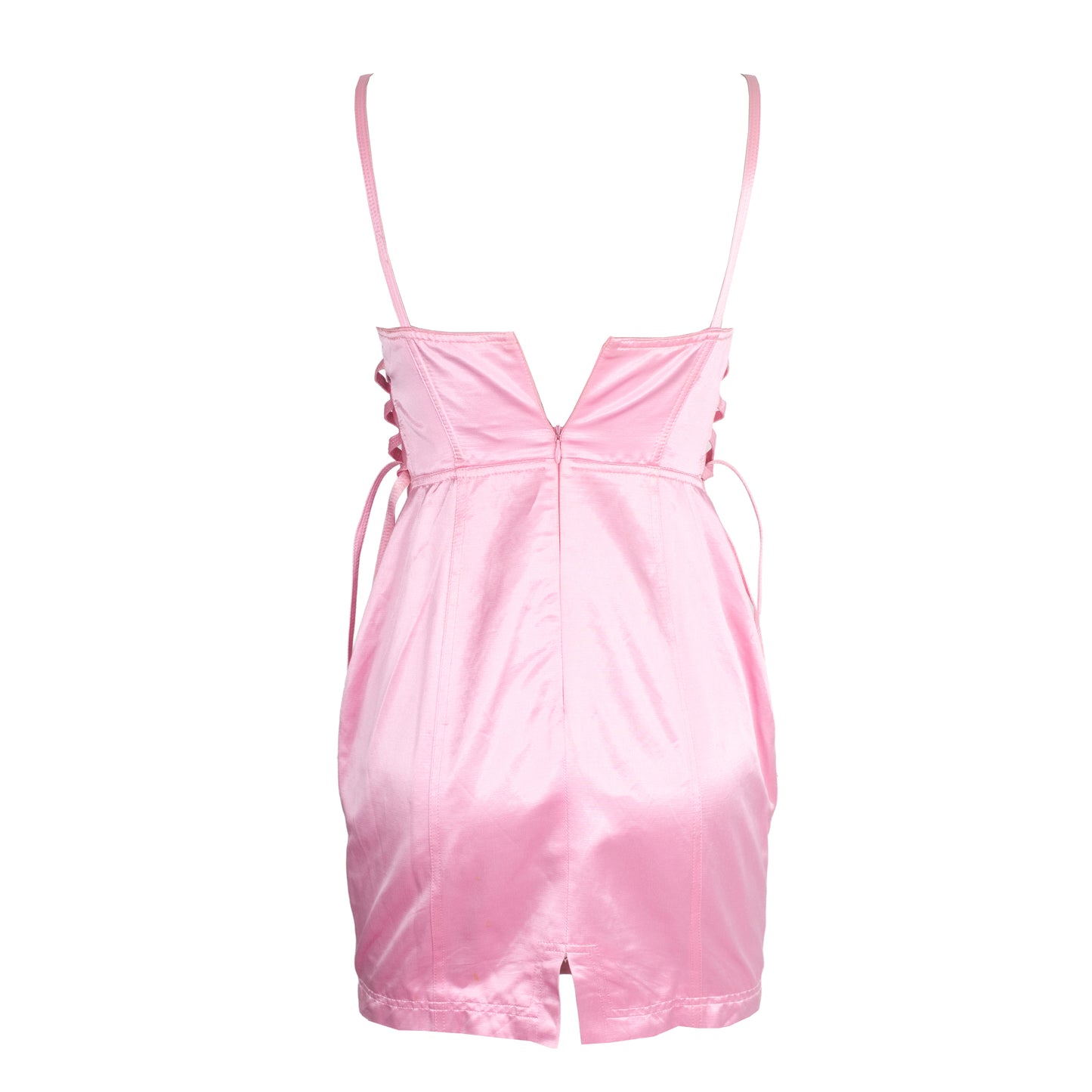 SS 1995 Pink Dress with Built-in Corset